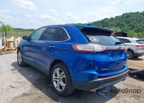 2018 Ford Edge Titanium из США, поврежденный, VIN 2FMPK4K91JBC31108